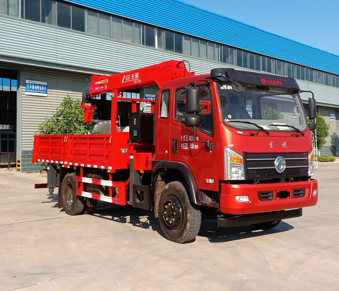 程力威牌CLW5141JSQ6SZ型隨車起重運(yùn)輸車